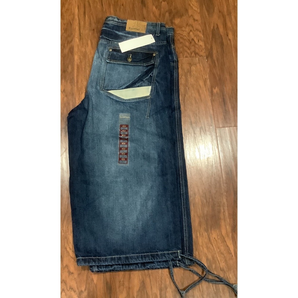 Vintage Roadblock Jeans Men's 40 Baggy Shorts Rap Y2K Hip Hop